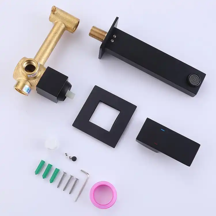 square-matte-black-basin-mixer-hardware-kit