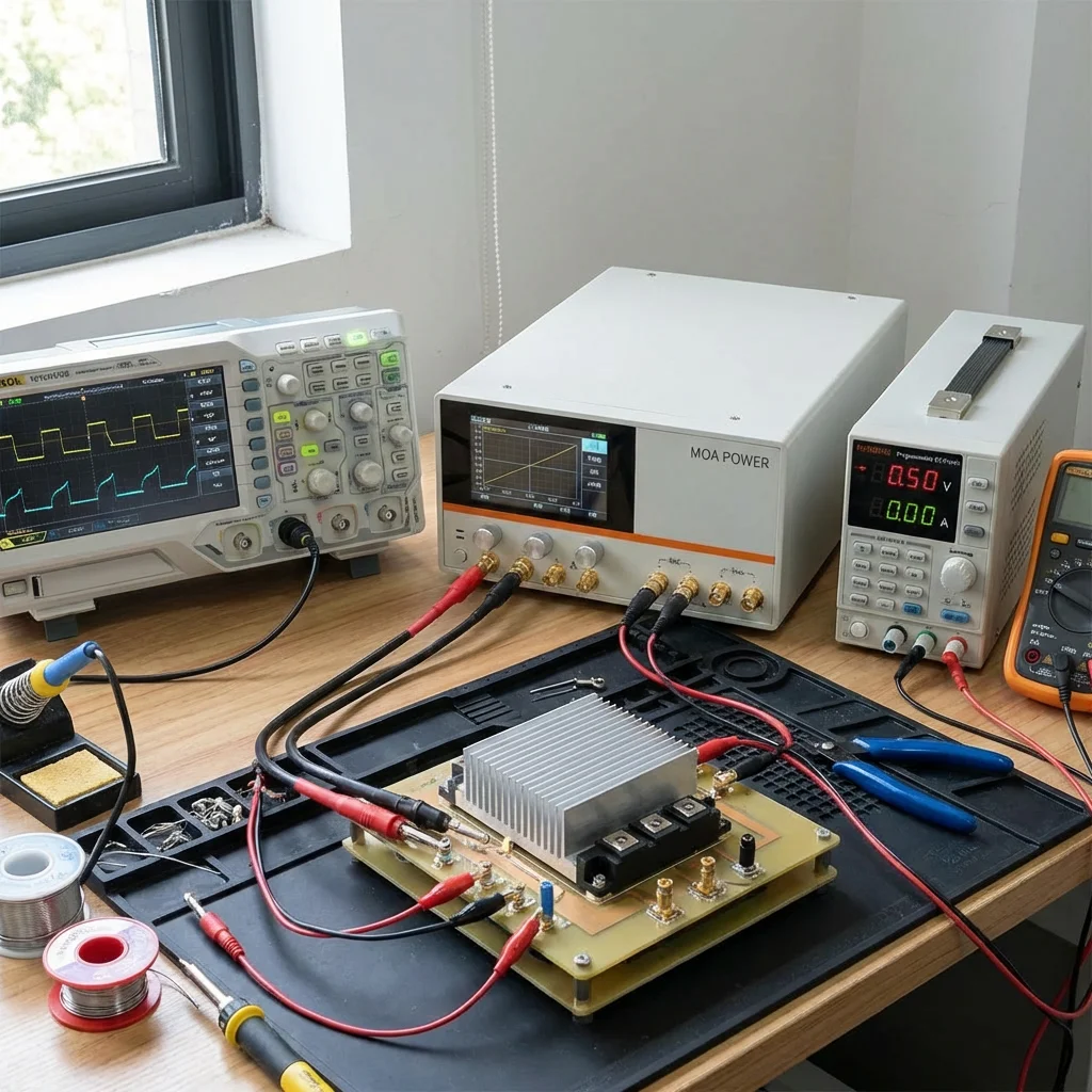 SMU in semiconductor test environment