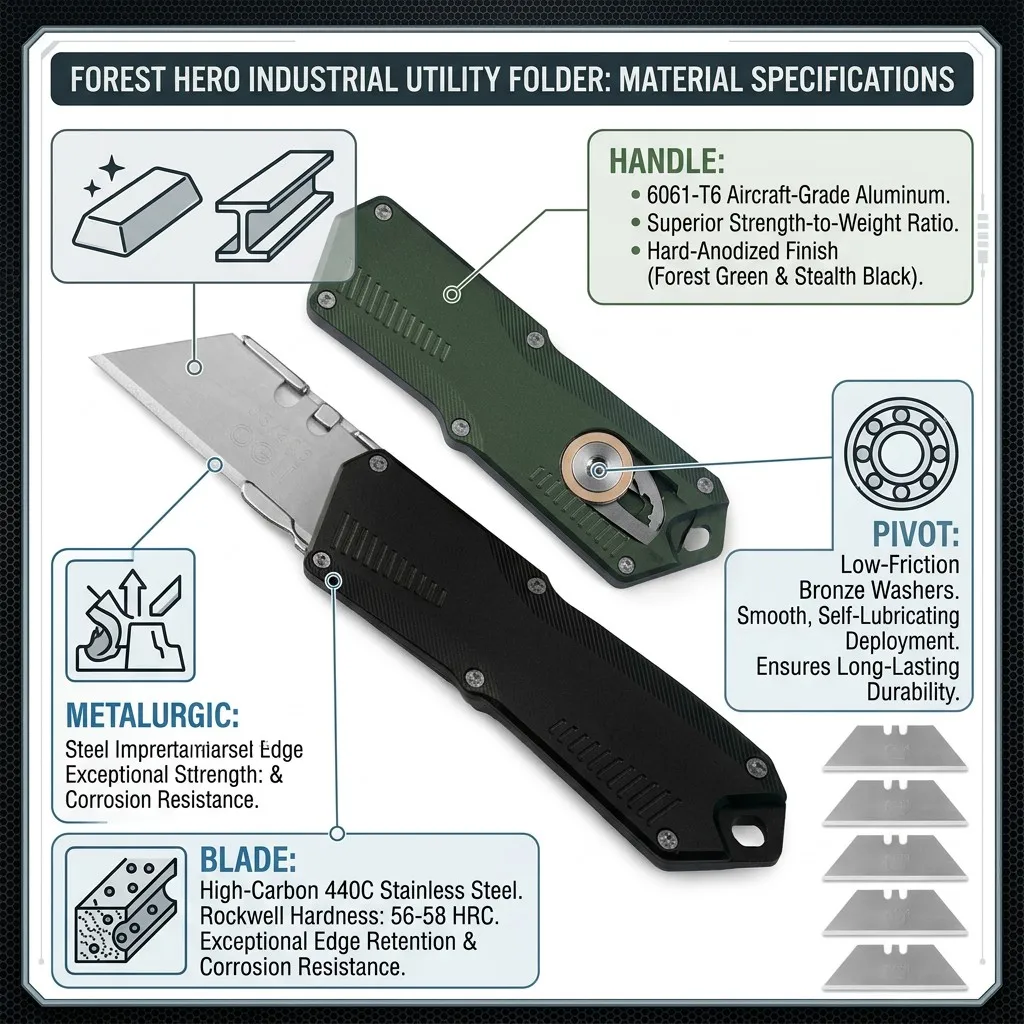 Aluminum and 440C Material Specs