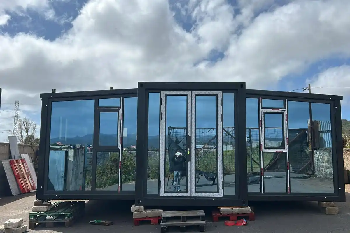 Completed Glass-Front Module