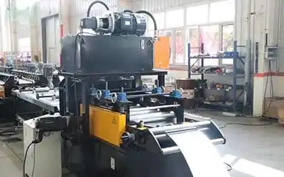 cable tray machine two-position punching station