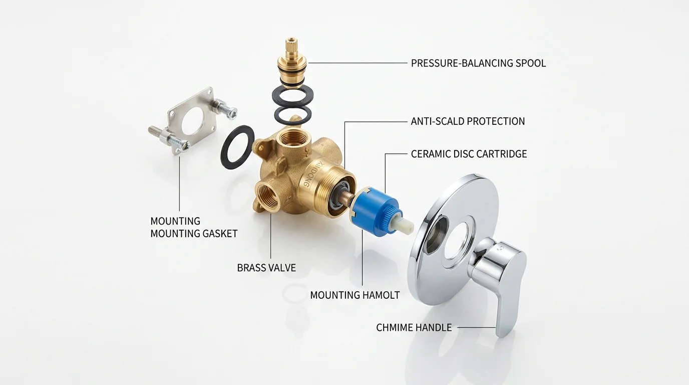 Pressure-Balancing vs. Thermostatic Valves: A Technical Comparison for Contractors