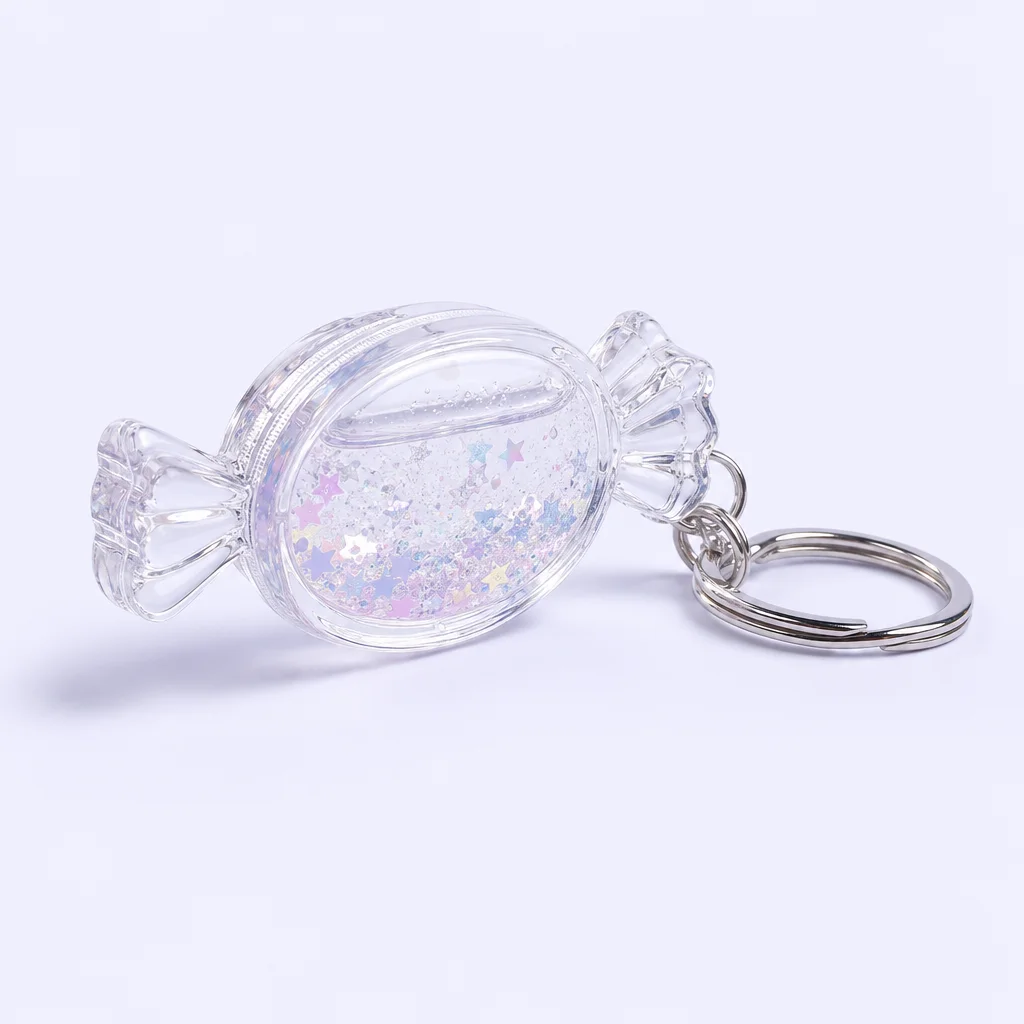 Front Centered View - Quicksand Candy Keychain
