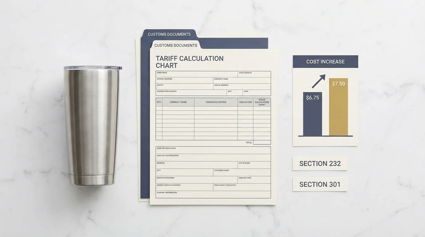 2026 US Section 232 and 301 tariff landed cost comparison