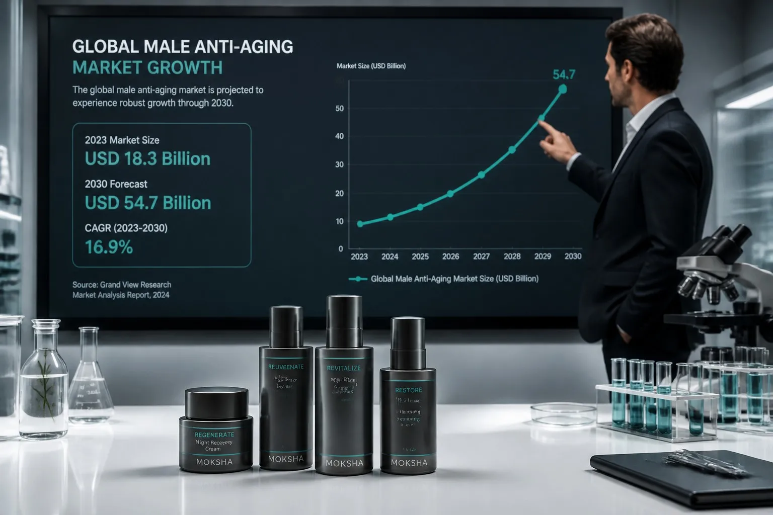 Male Anti-Aging Market Trends: 2026 growth guide and men's anti-wrinkle OEM