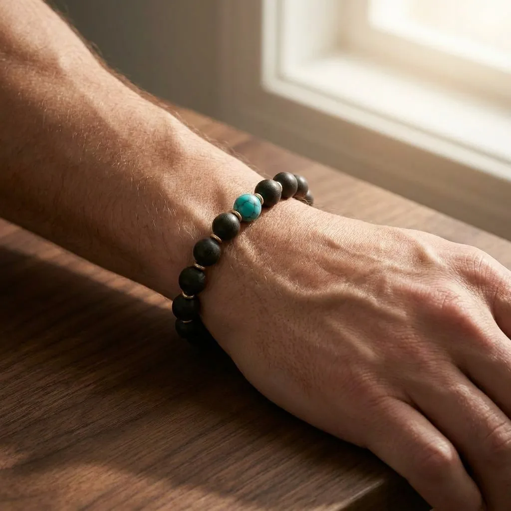 Violet Ease bracelet in morning light