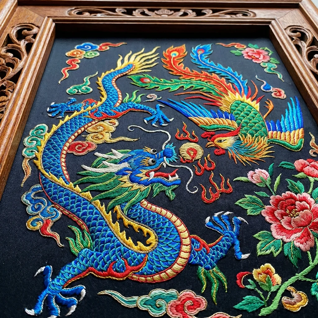 Yue Embroidery Dragon