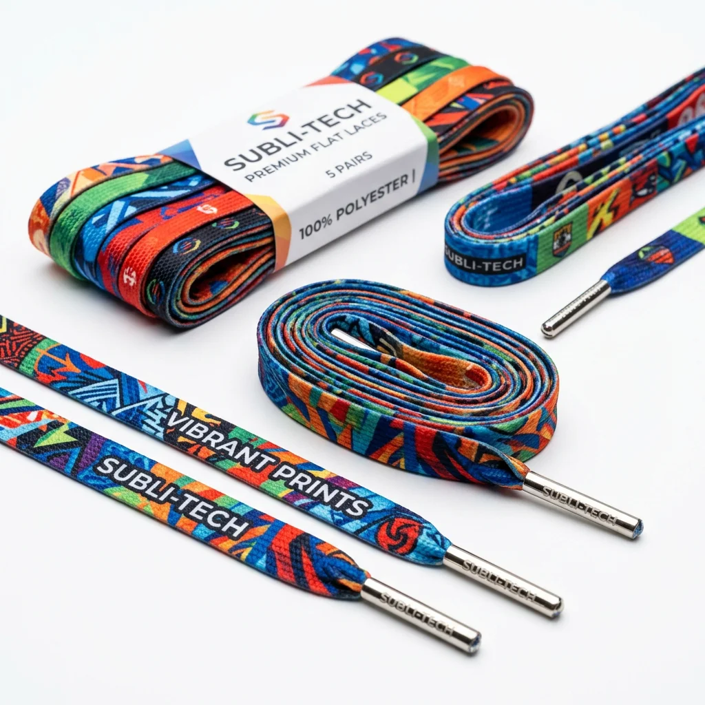 Flat Sublimation Shoelace