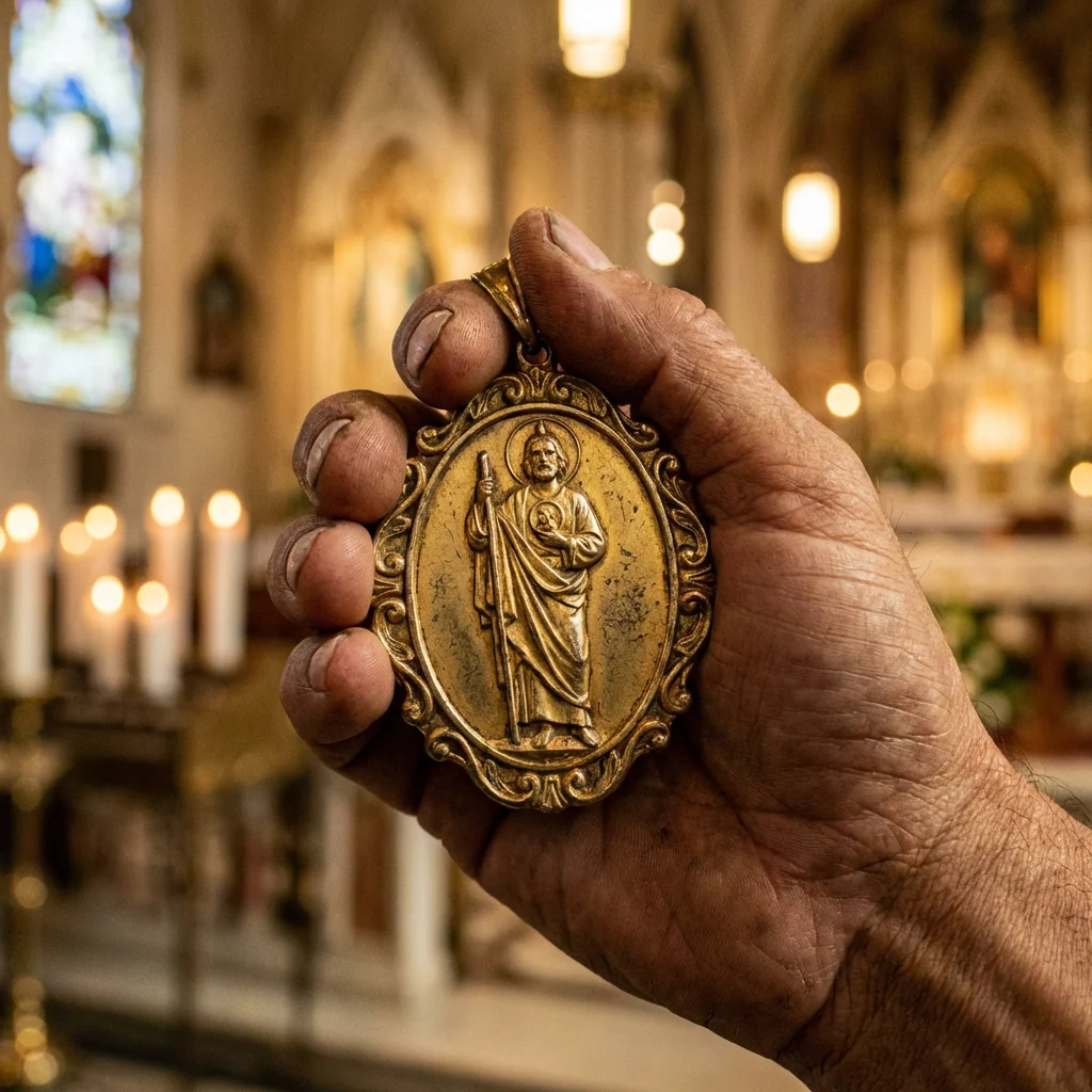 San Judas Medallion