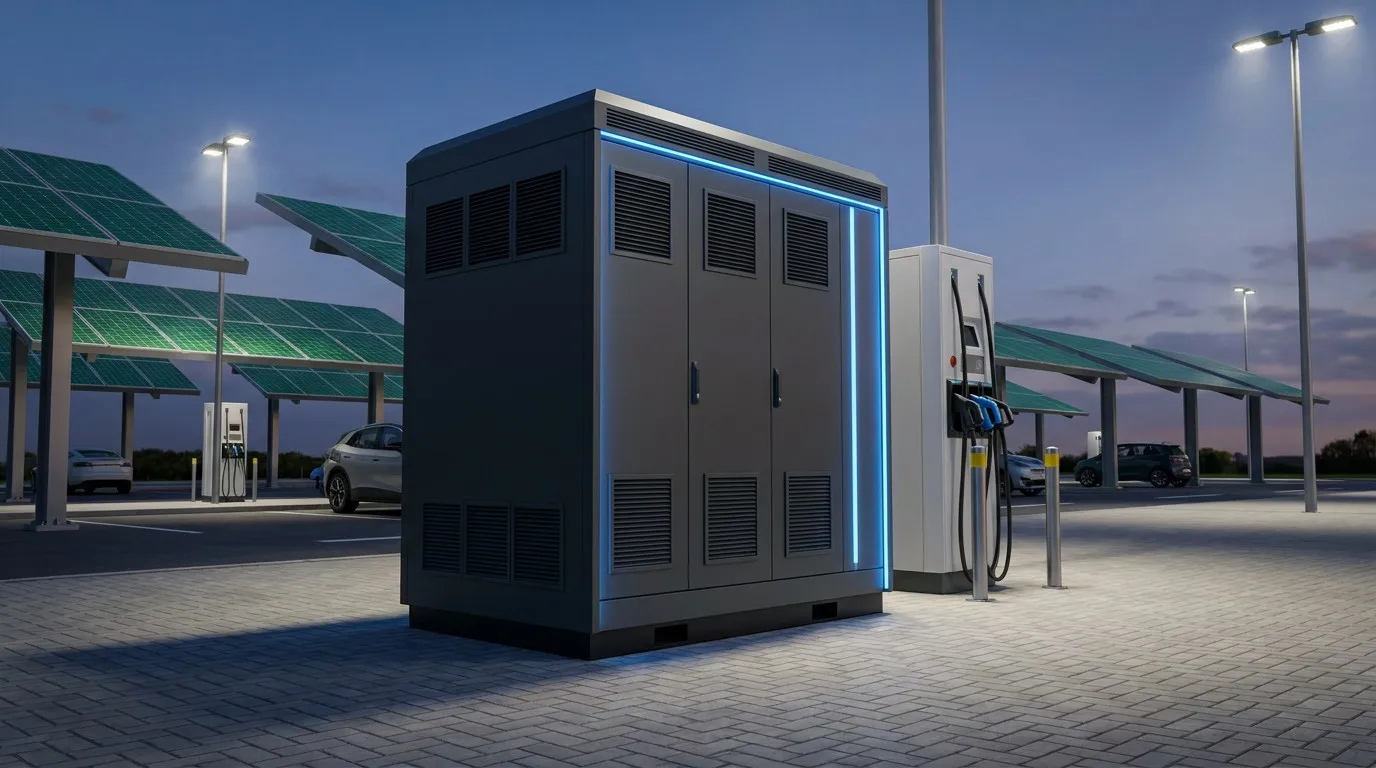 261kWh BESS Integrated DC Charging Pile