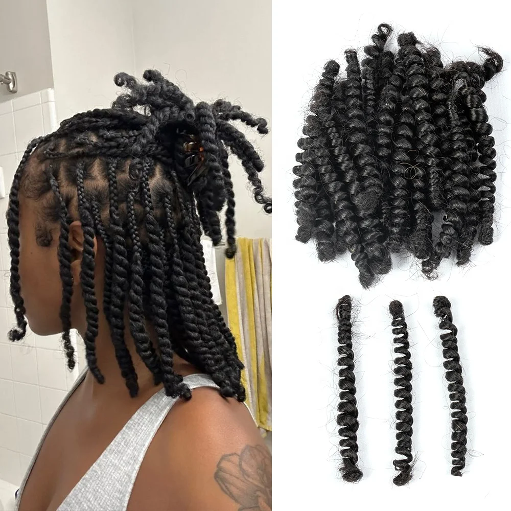 Afro Kinky Curly Human Hair Braiding