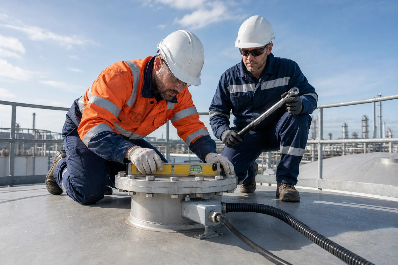 Sensor installation