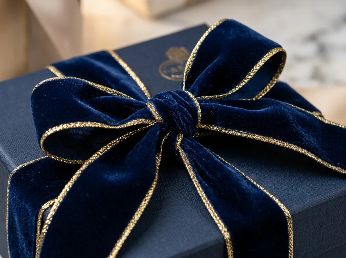 Metallic-Edge Bow Artistry