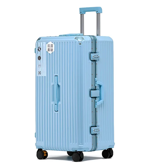 

Smart Travelling Hand Bags Carry on Travel Bags Cabin Luggage Suitcase Trolly Bags 2021 Popular Aluminium Luggage PC Aluminum