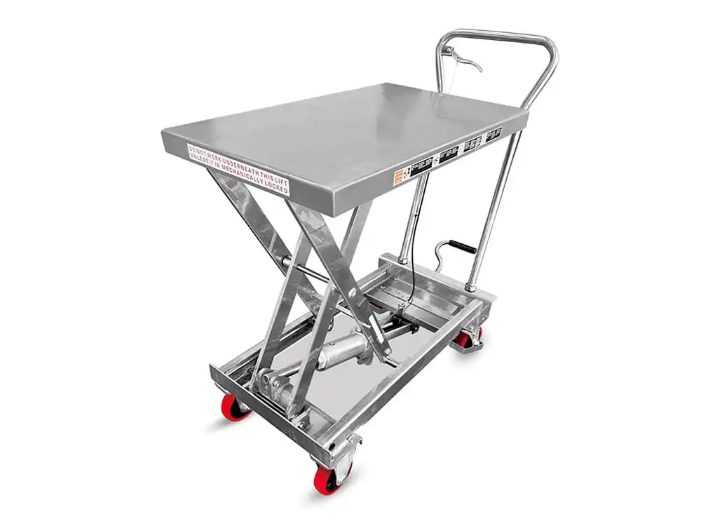 DAXLIFTER Stainless Steel Scissor Lift Table