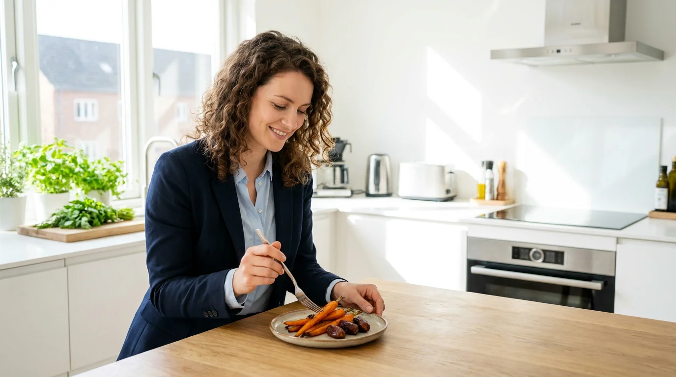 Balanced eating for stress relief