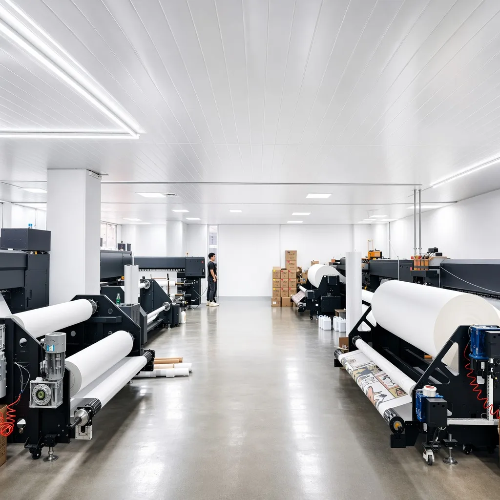 Large format printing facility