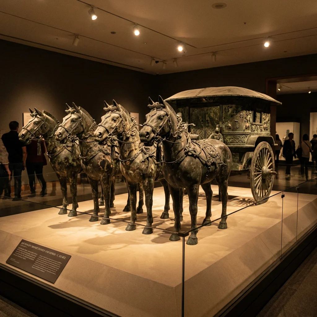 Qin Dynasty Bronze Chariot