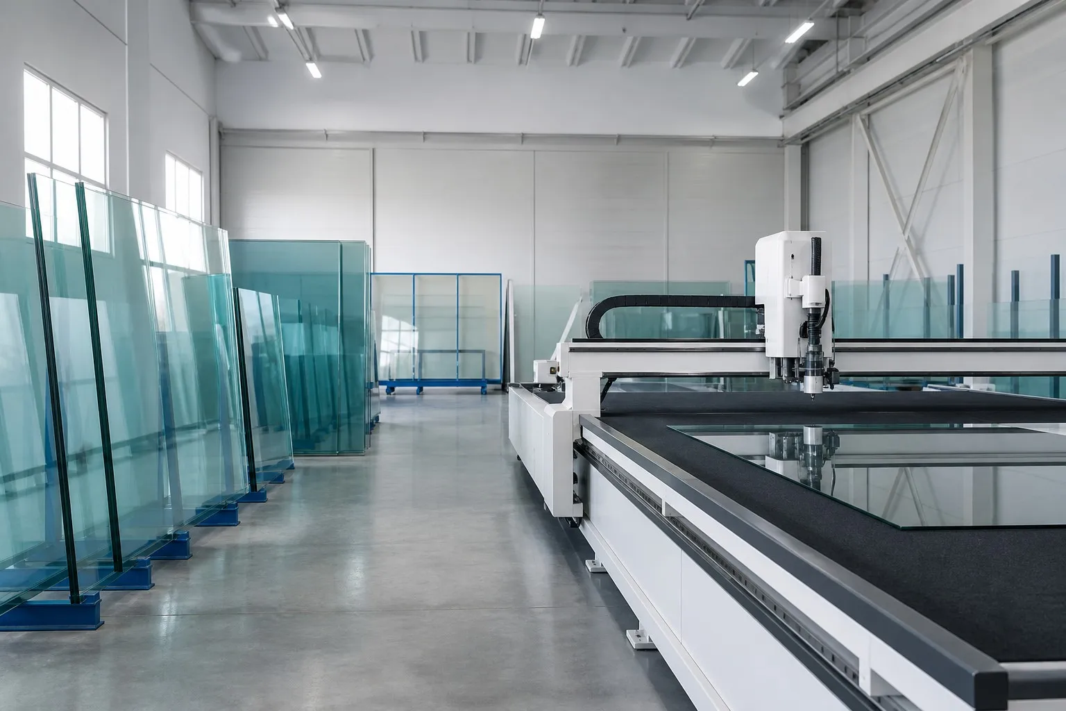 Kariho Glass glass processing workshop