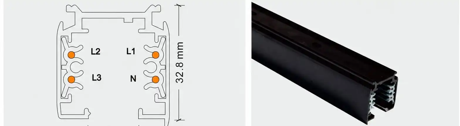 Four Wire Track H-04 &mdash; product image and specifications