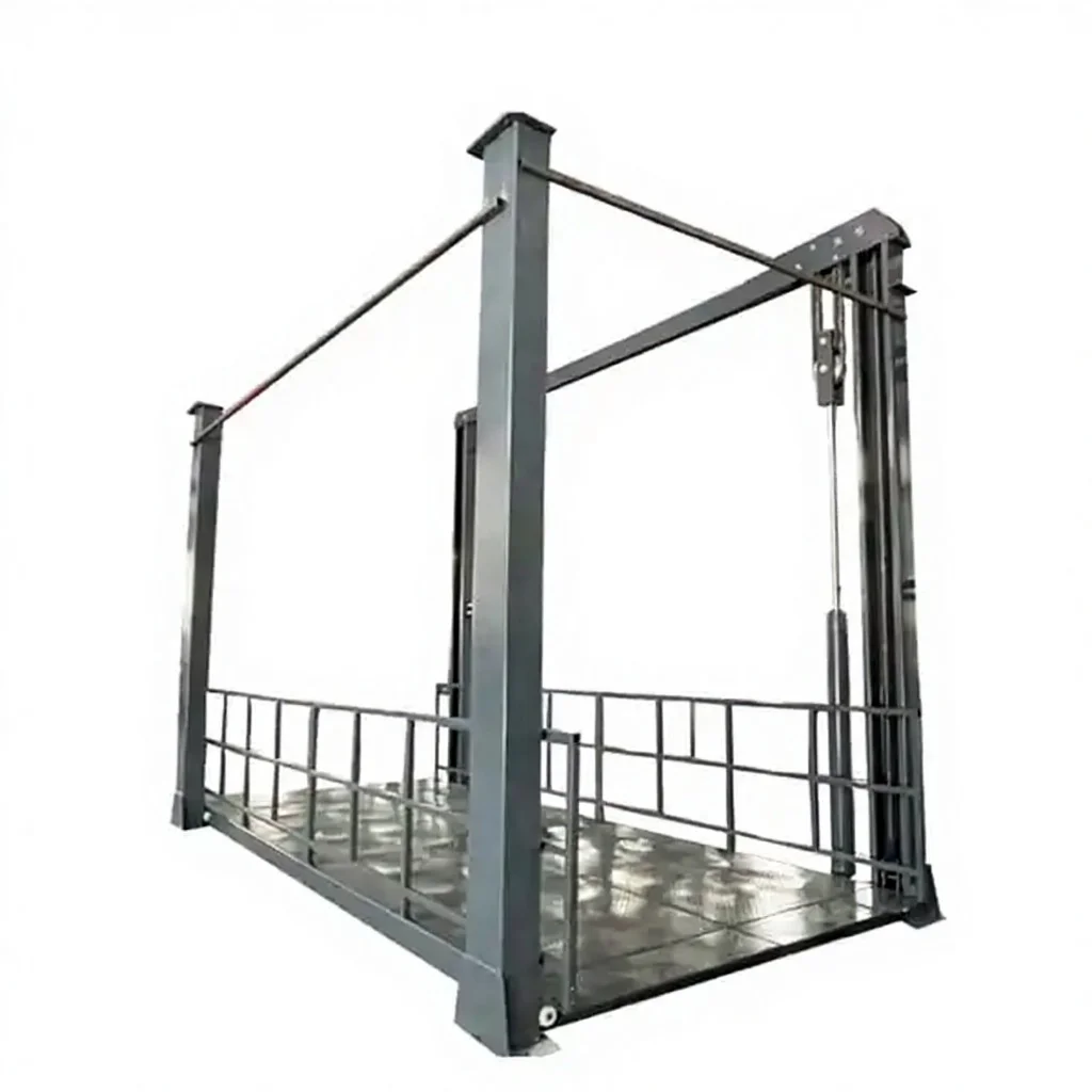 Four Post Freight Elevator Platform