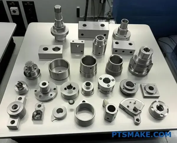 Passivated stainless steel components loading=