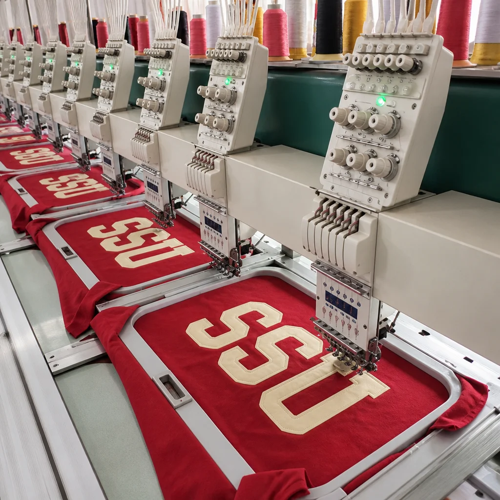 Patch Embroidery Machine