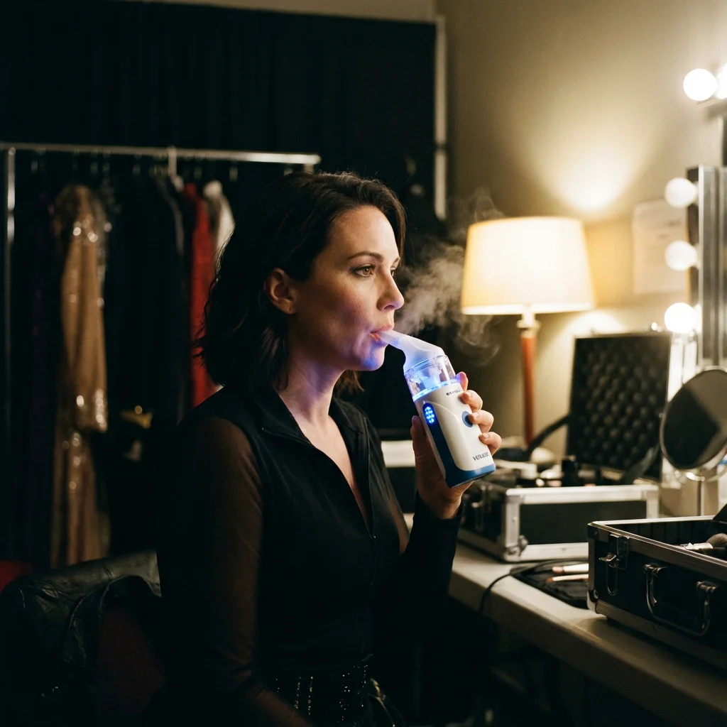 Vocalist travel kit with Mericonn Nebulizer
