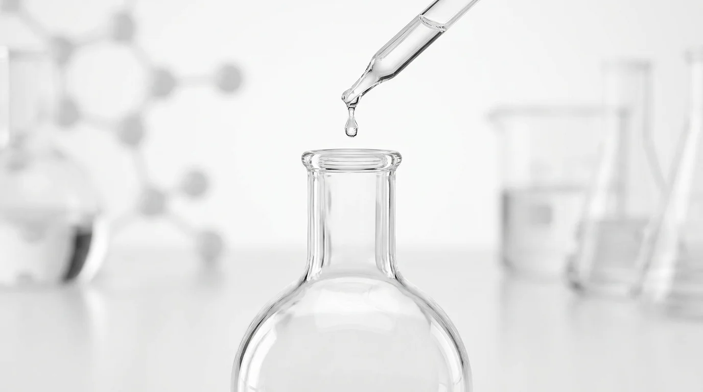 Precise pipetting of fragrance formula in laboratory