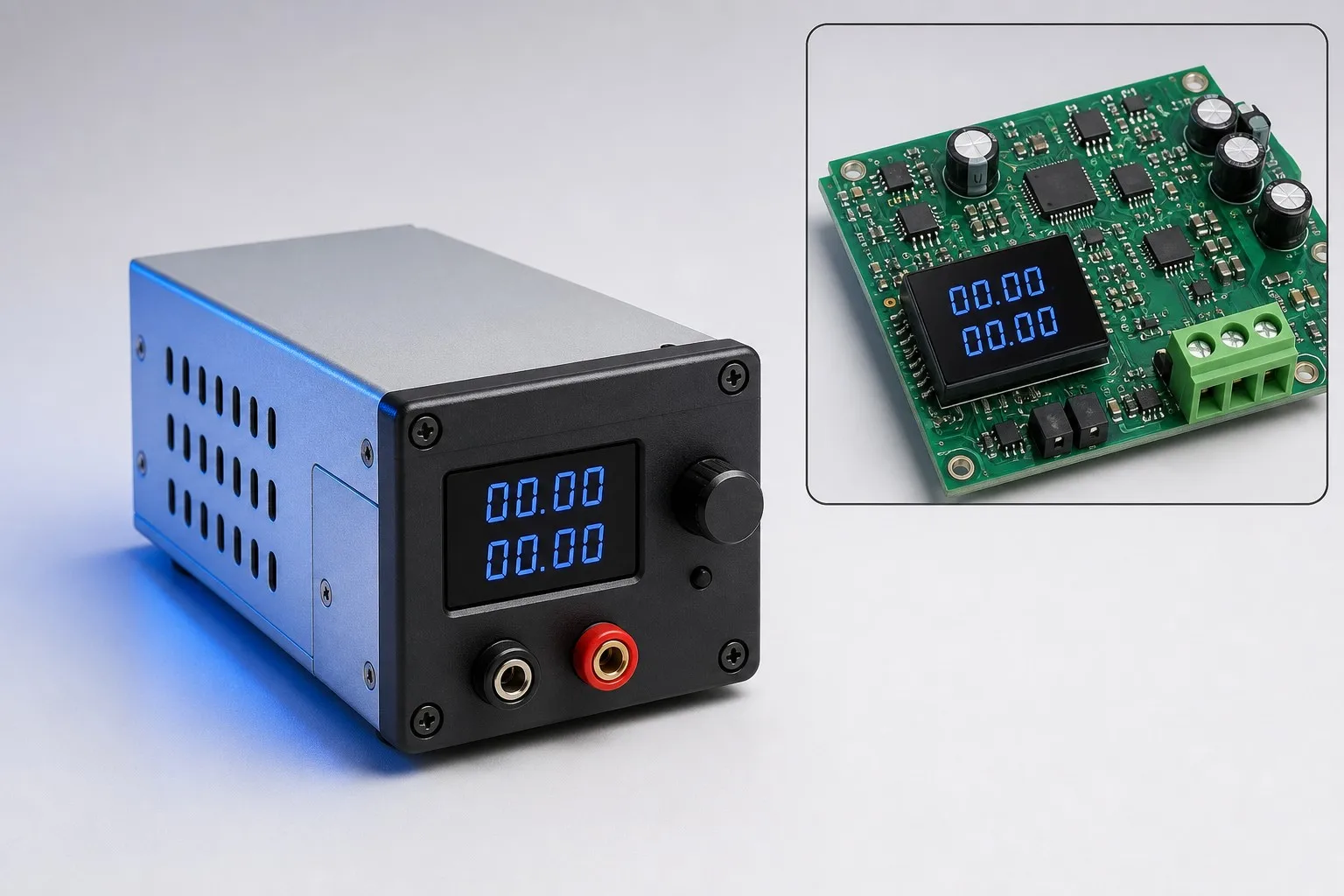 Precision bench power supply module