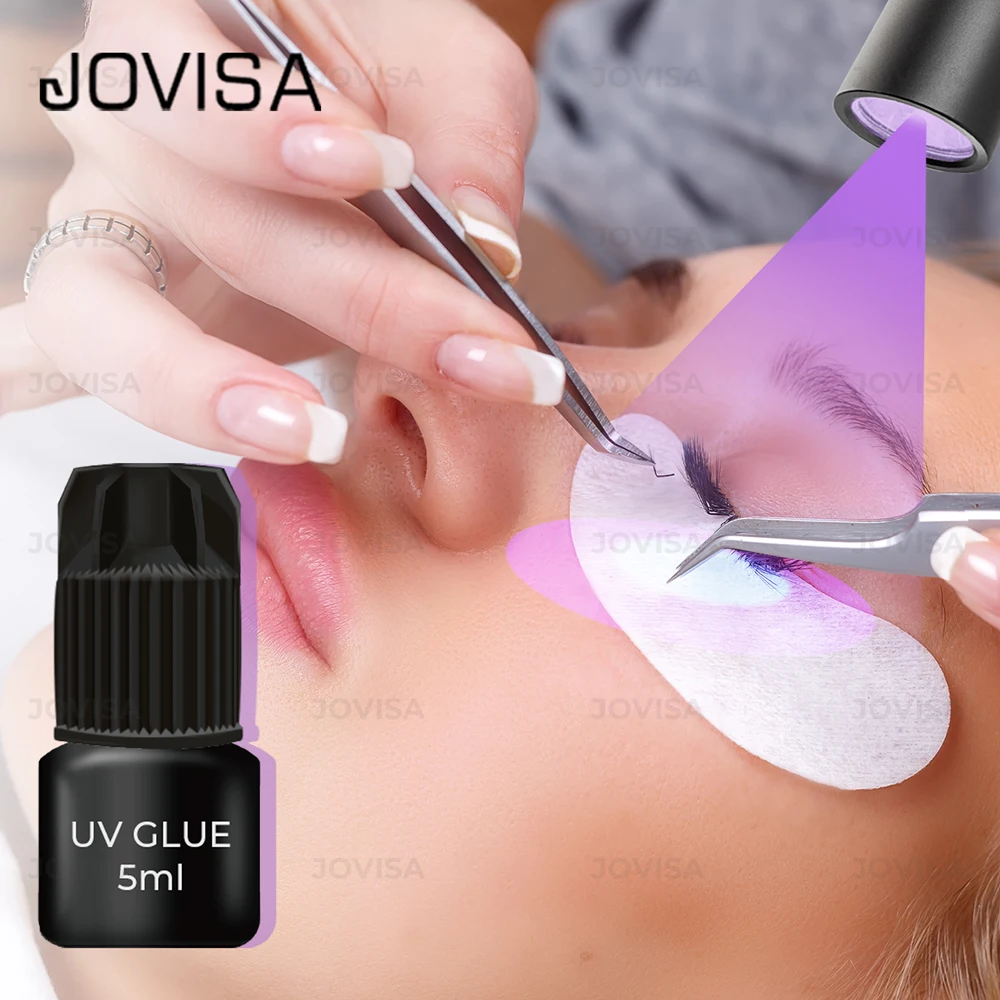 Cola UV para alongamento de cilios