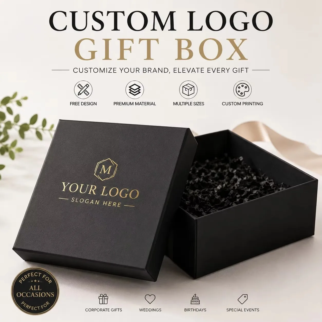 Custom Logo Gift Box