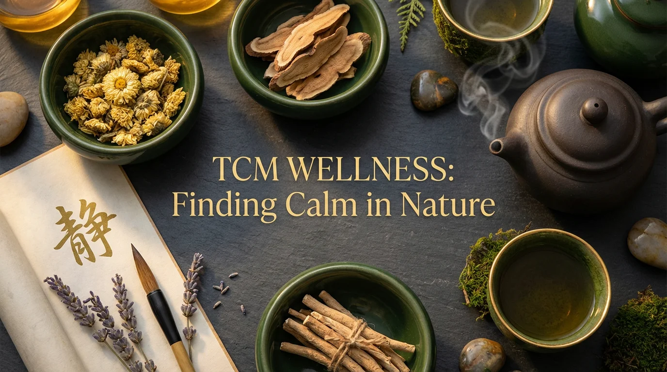 TCM Stress and Anxiety  - The Natural Path to a Calm Mind