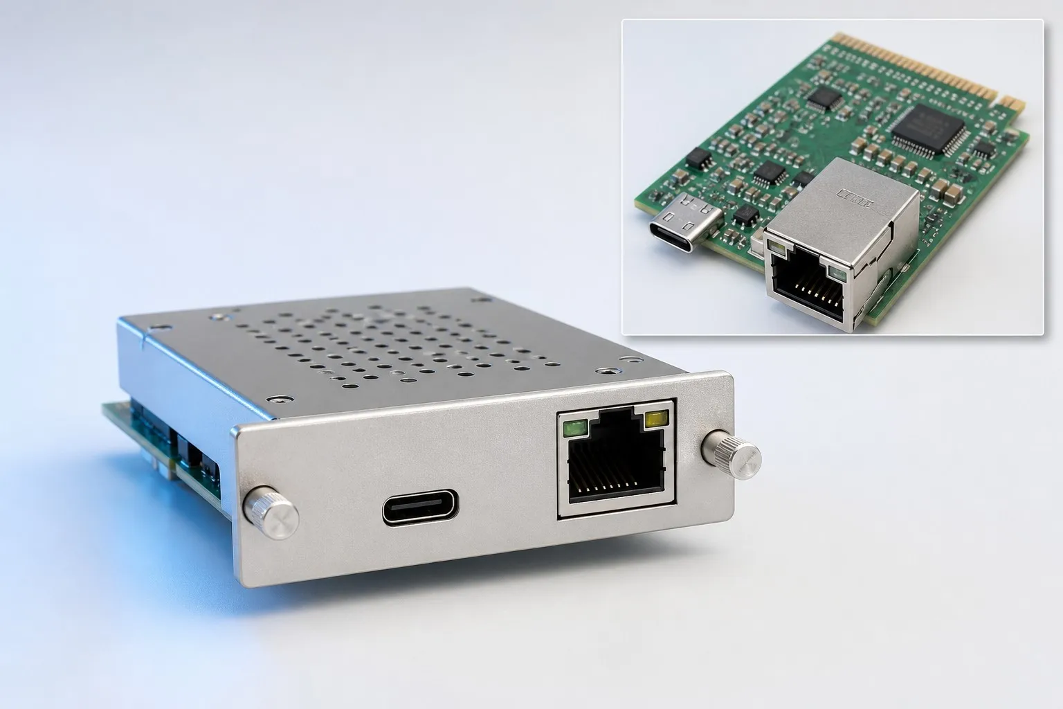Communication interface module for instruments
