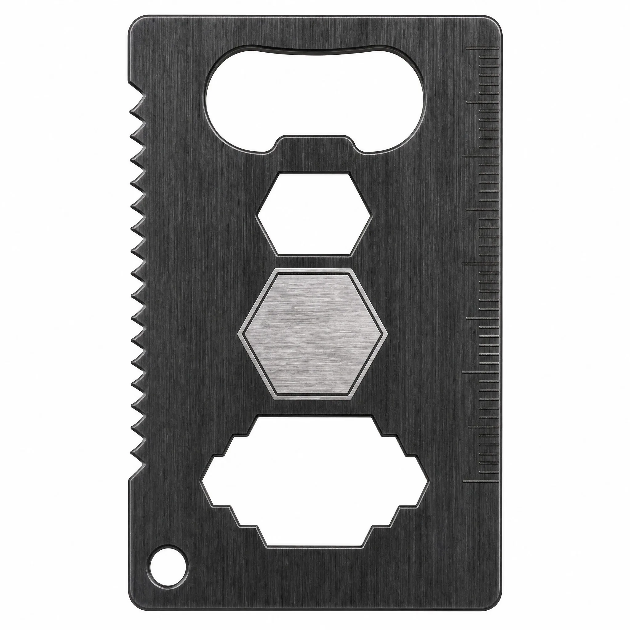 Custom PVD Coated Stainless Steel Credit Card Bottle Opener Hero