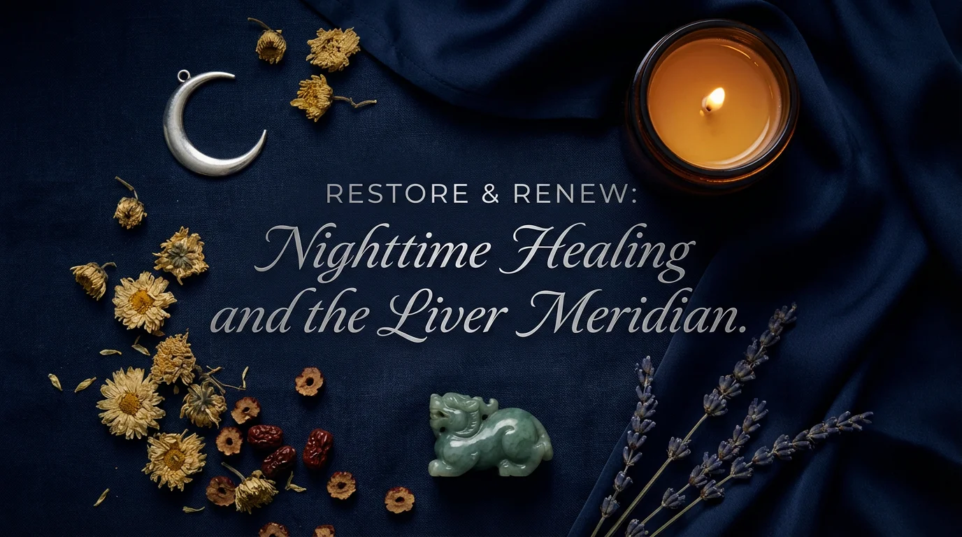 When the Liver Sleeps, You Heal  - The Lingshu Guide to Nighttime Recovery