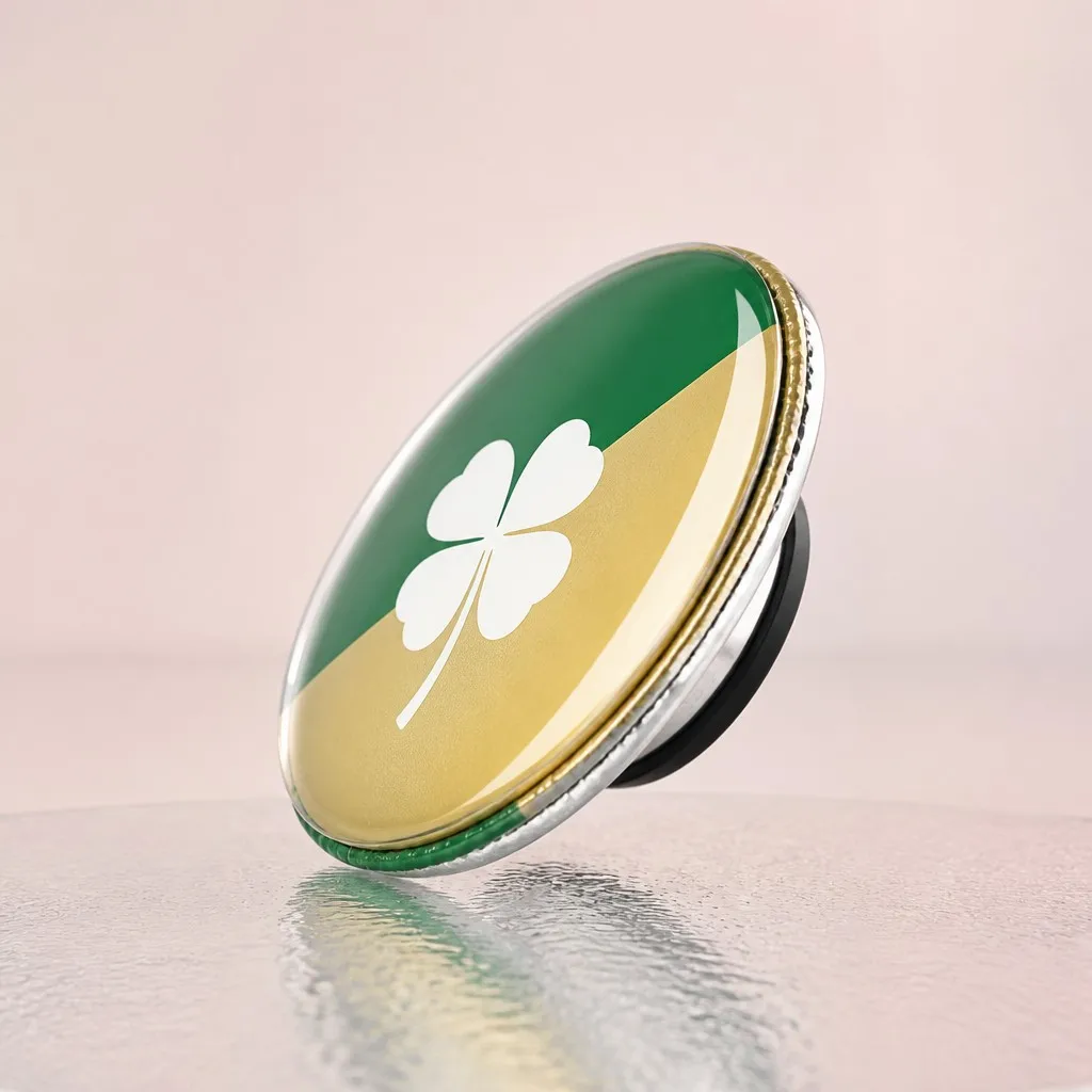 Side view epoxy dome magnetic button badge profile
