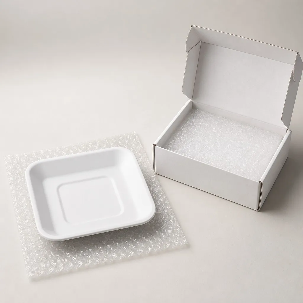 07 包装 · 气泡膜与内盒 Bubble Wrap & Inner Box