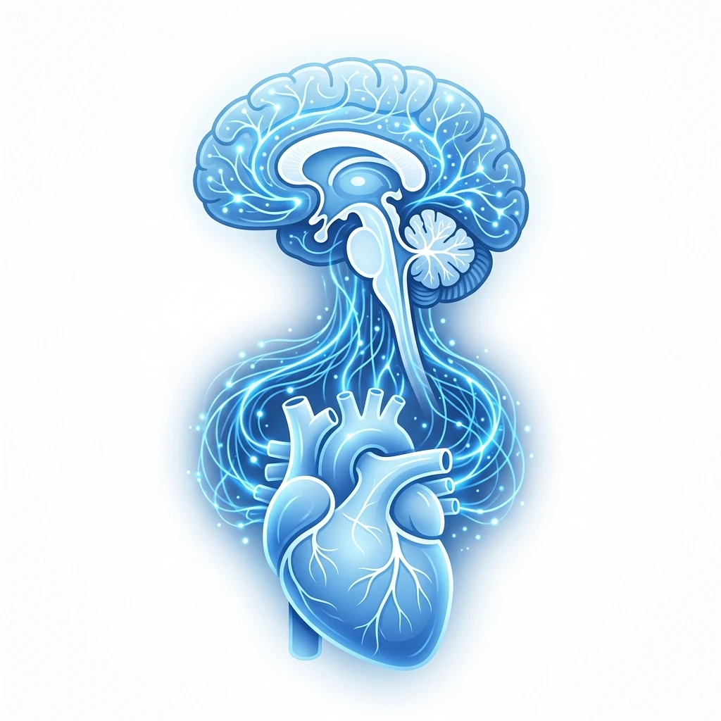 Diagram showing the relationship between the Heart, the Shen (Spirit), and the anchoring power of Heart Yin