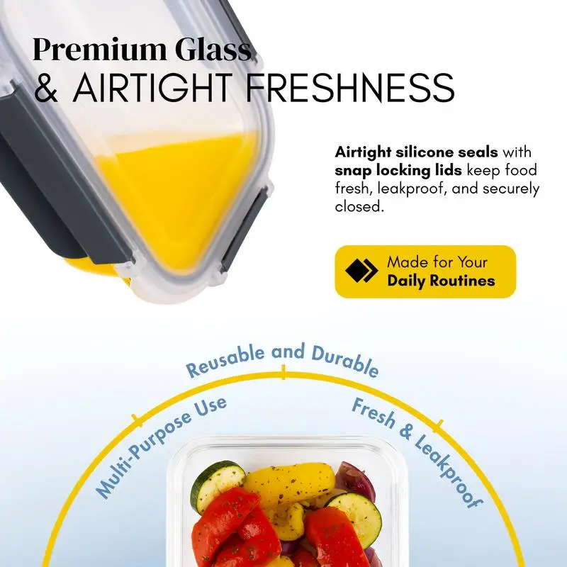 Premium Glass Airtight Seal