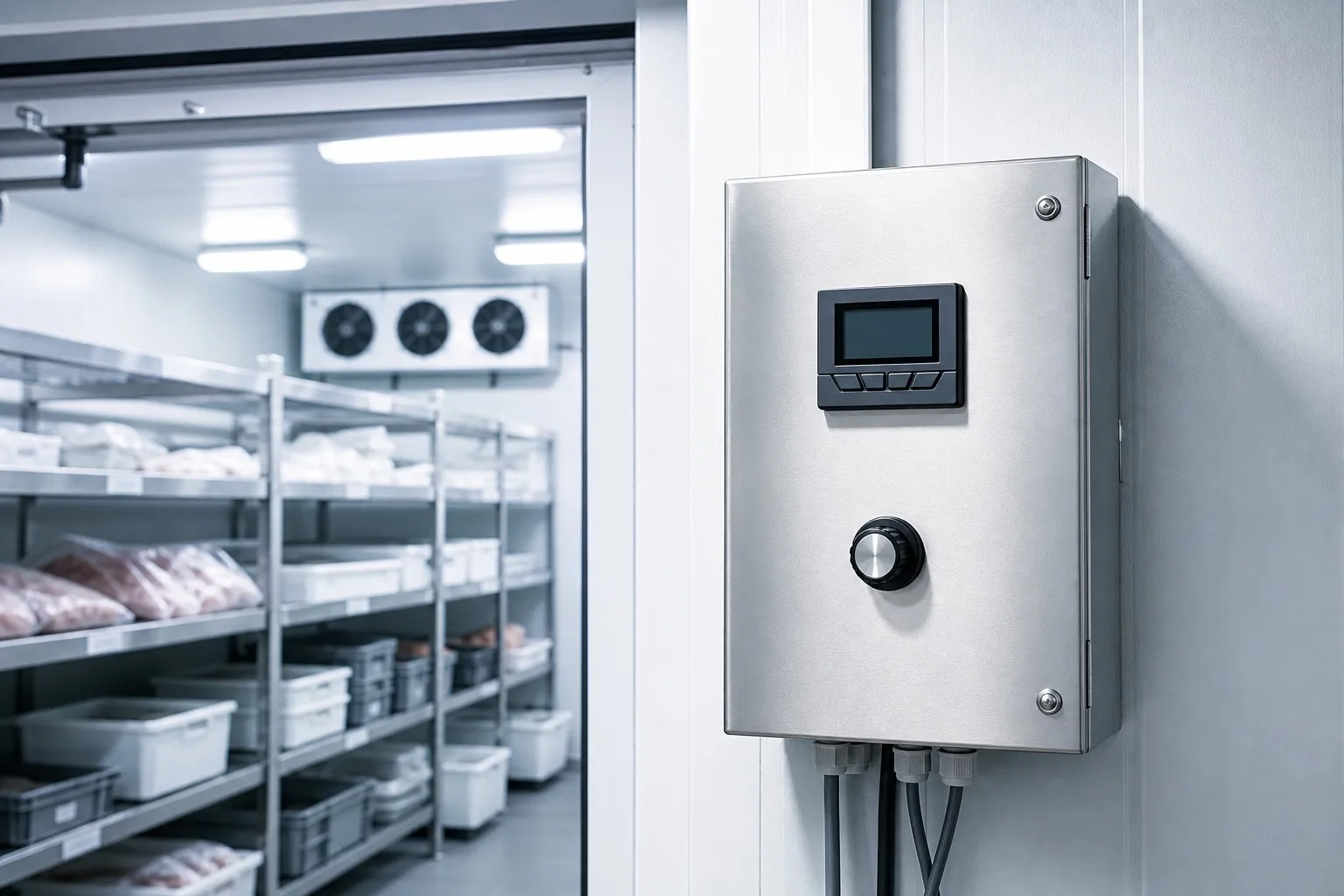 Cold room temperature controller