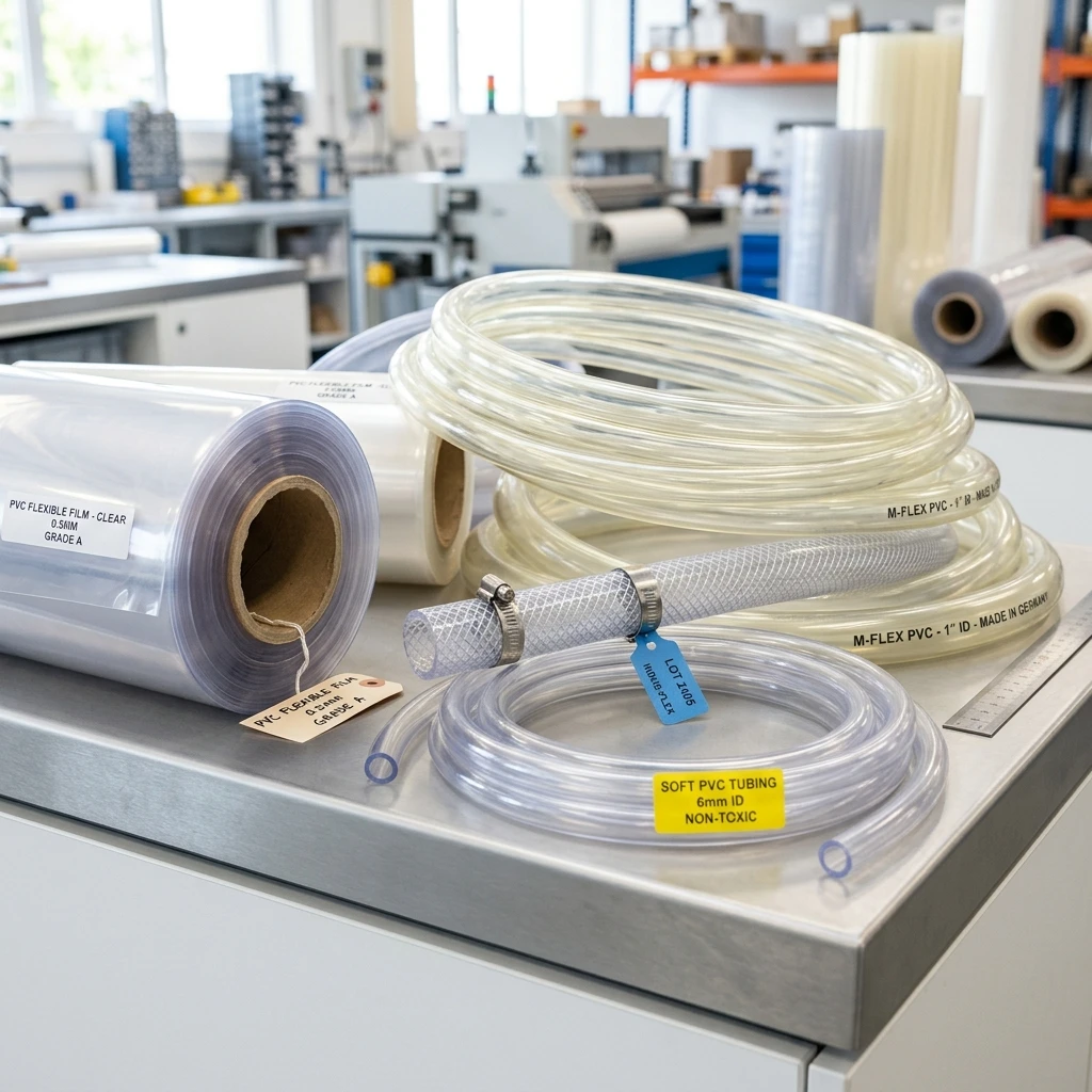 Flexible PVC Film and Tubes
