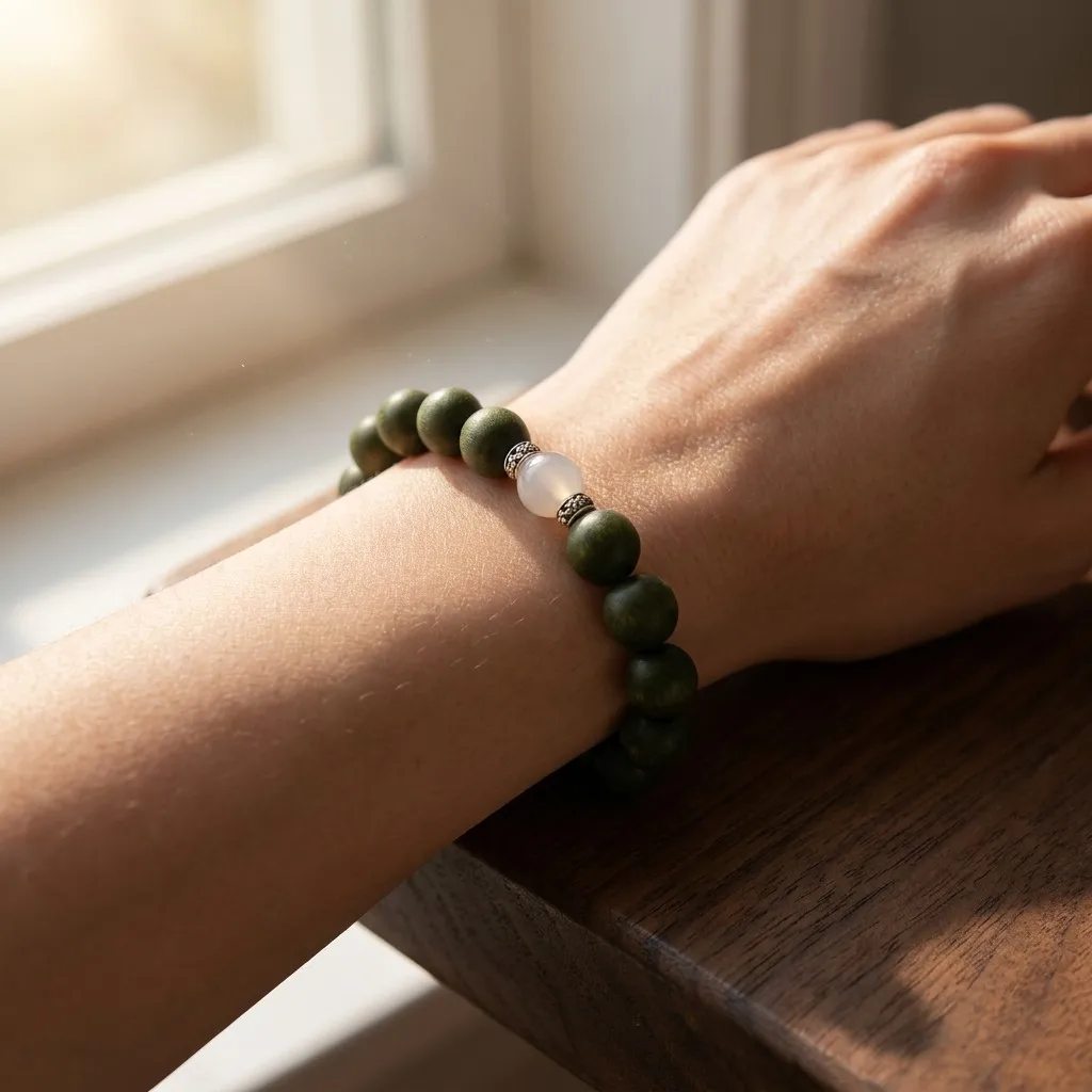 Day Reset bracelet in morning sunlight
