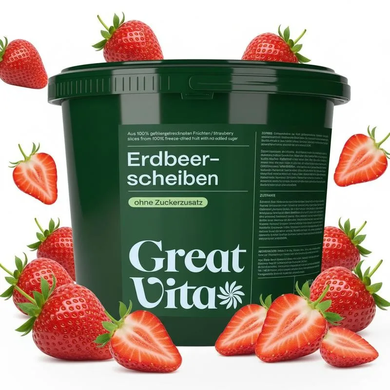 GreatVita Freeze Dried Strawberries Main