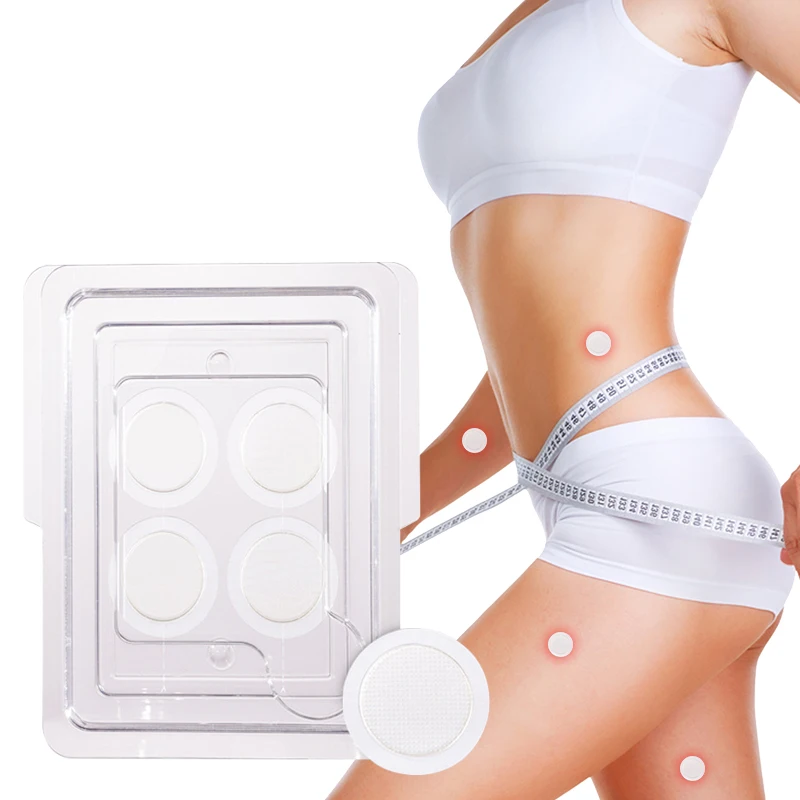 

FATAZEN Private Label Wholesale Weight Loss Slim Waist Navel Microneedles Sticker Aabdominal Burning Detox Button Slimming Patch