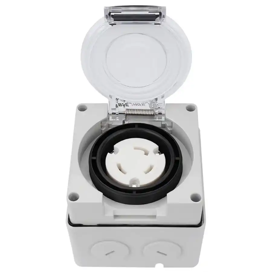 NEMA L6-30R Waterproof Receptacle Box
