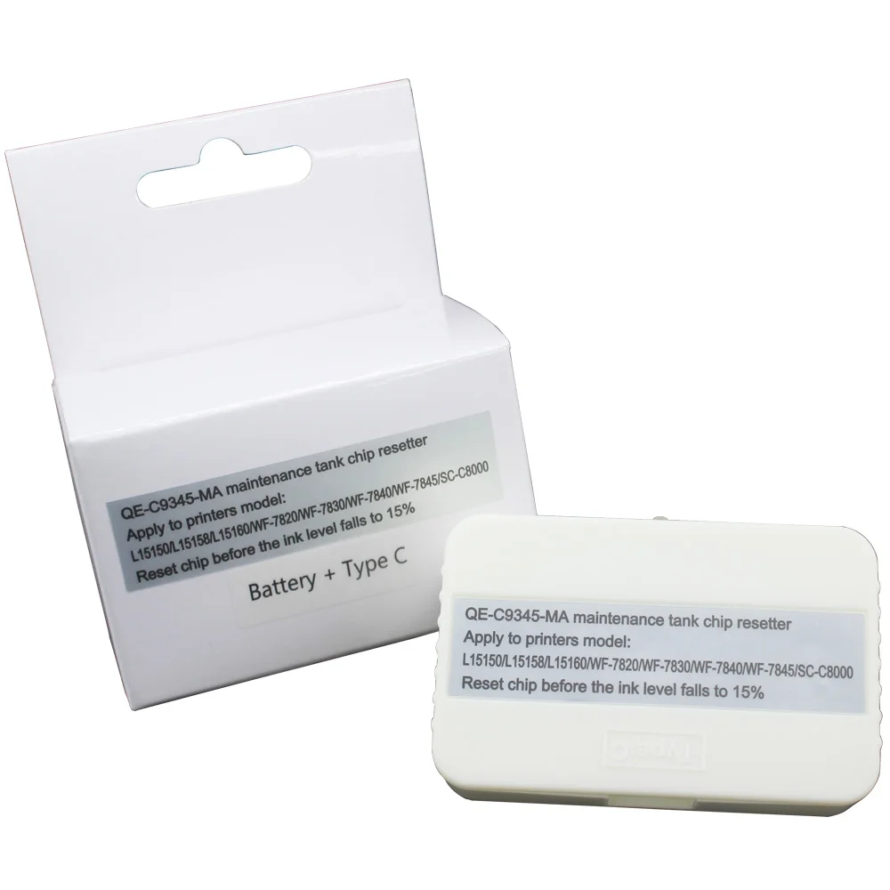 C9345 Maintenance TanK Chip Resetter Compatible for Epson L8050 L8168 L8188 L8160 L8180 L5150 L5160 EC-C7000 ET-16600 L18050