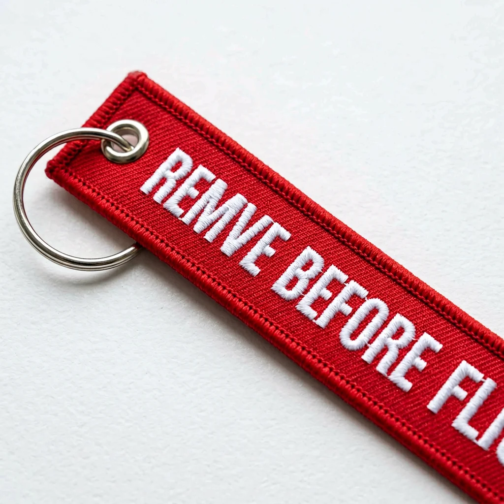 Double-Sided Embroidery Jet Tag