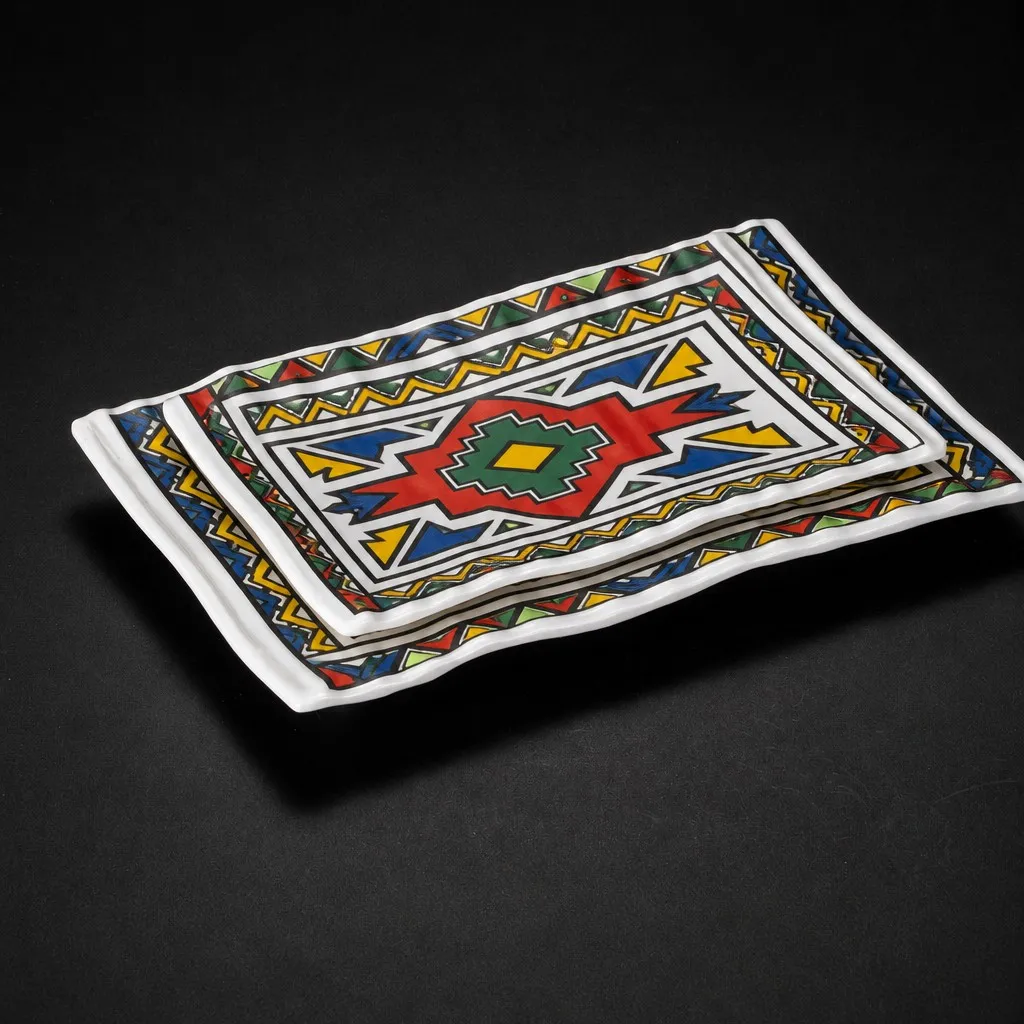 Tsonga geometric decal