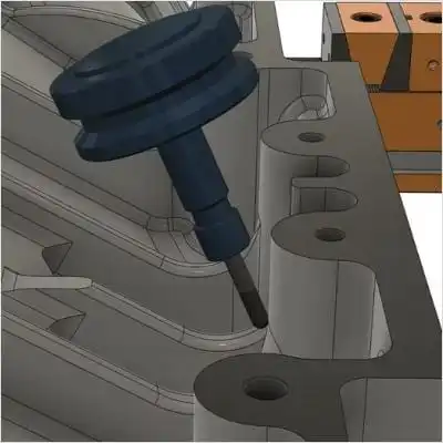 316L electropolished pharmaceutical manifold — cleanroom-compatible surface